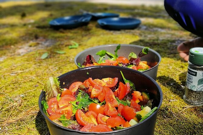 2-Day Kayak Tour in the Stockholm Archipelago - Lunch on a peaceful island: fire-cooked food, a swim, and a slower tempo