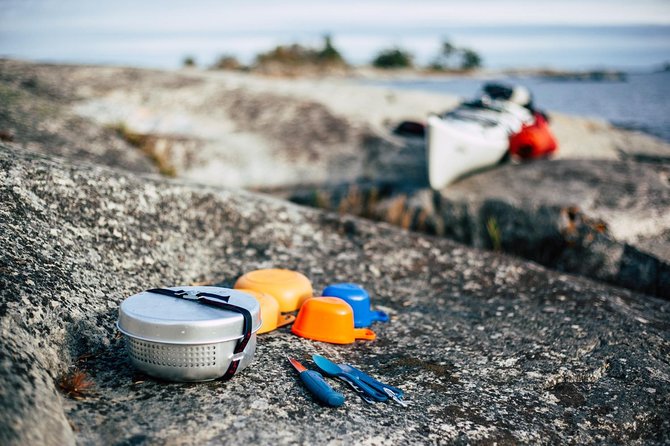 3-day kayaking adventure around Vaxholm in Stockholm Archipelago - self guided - Day 1: launch from Vaxholm, settle into camp, and start thinking like an island navigator