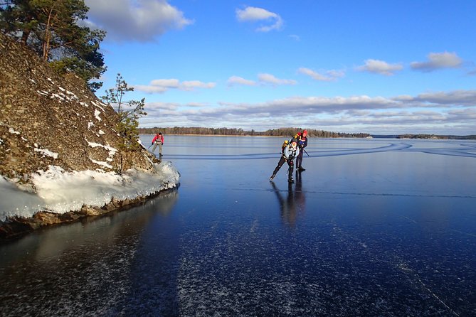A Day on the Ice in Stockholm - Lunch by an open fire, the warm reset you will want