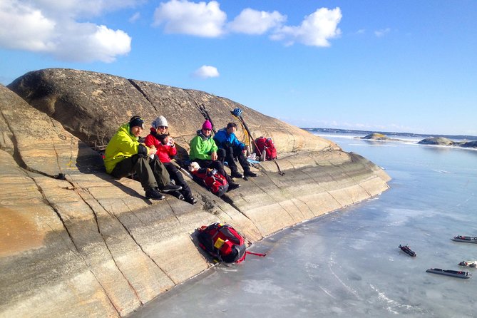 A Day on the Ice in Stockholm - Getting started at Kungsbro strand, and getting fitted quickly
