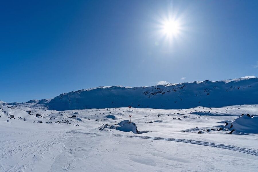 Abisko: Great Outback Snowmobile Tour with Lake Abiskojaure - Hitting the throttle on Abisko National Park and the Kungsleden segment