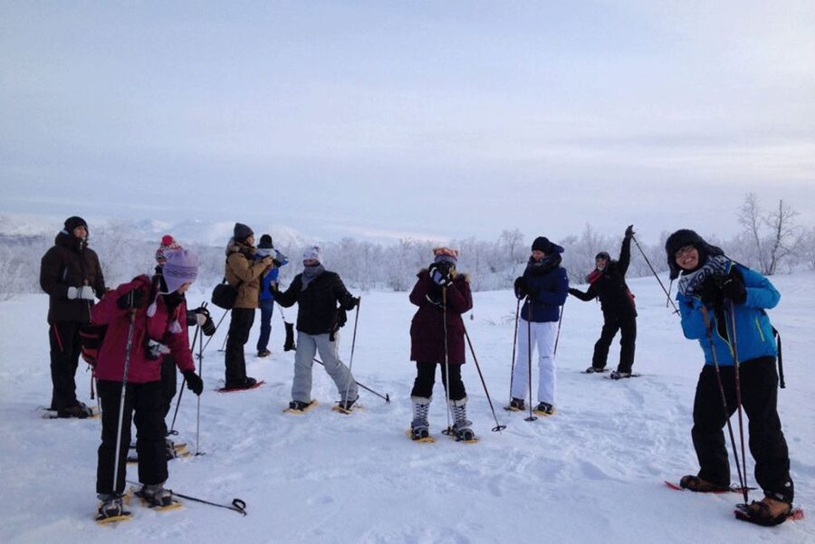 Abisko: Wilderness Snowshoe Hike - Snowshoes, warm clothing, and hot beverages: the comfort setup that matters