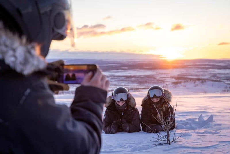 Arctic Dream - Snowmobile Safari to Lapland Viewpoint - Snowmobile driving, but made friendly: smooth trails and easy handling