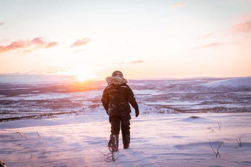 Arctic Dream - Snowmobile Safari to Lapland Viewpoint - The route outside Kiruna: treeline edges, wildlife chances, and scenic photo stops