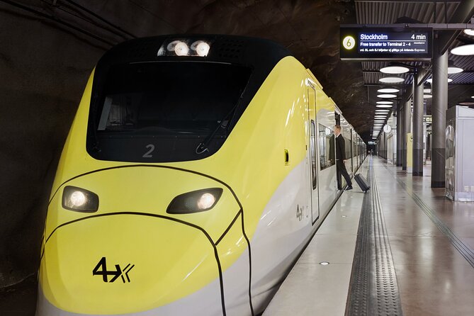 Arlanda Express Train Airport and Stockholm City Transfer - Finding Arlanda Norra and your platform near Vasaplan