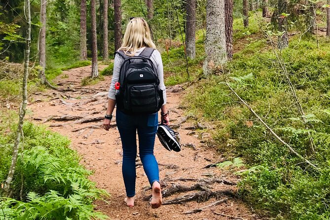 Forestbathing Slow Walking and Healing Spring Water, Stockholm - Slow Walking to the Healing Spring Water Stop