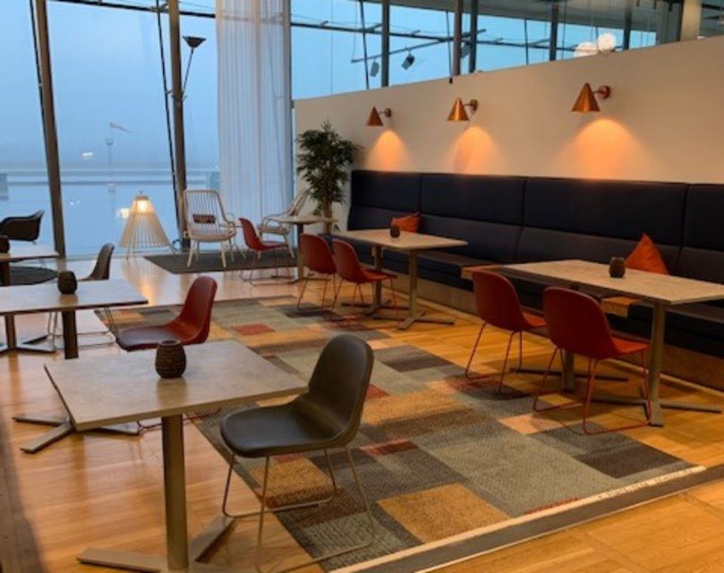 GOT Gothenborg Landvetter Airport: Vinga Lounge Access - The Views and Seating: What the Lounge Feels Like In Practice