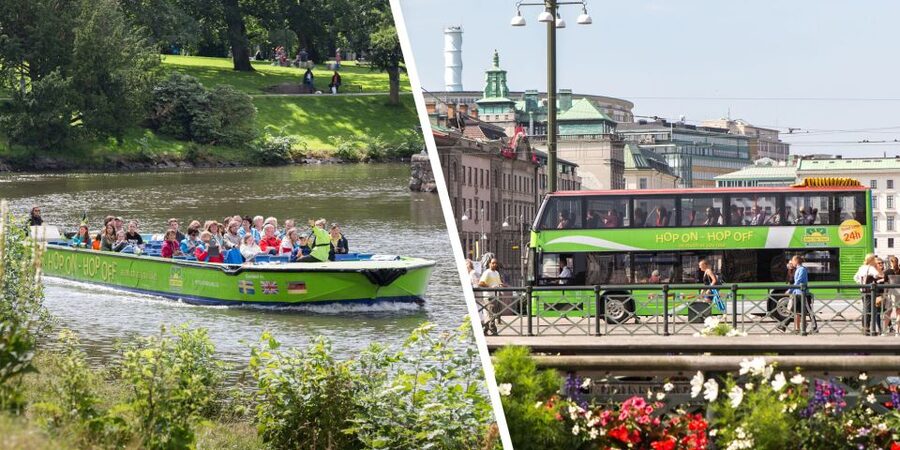 Gothenburg: 24 Hour Hop On–Hop Off Bus and Boat Tour - Starting at Avenyn: Kungsportsplatsen and Stora Teatern