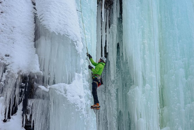 Ice Climbing Experience with Certified Guide - Ice climbing in Abisko: why this beginner setup makes sense