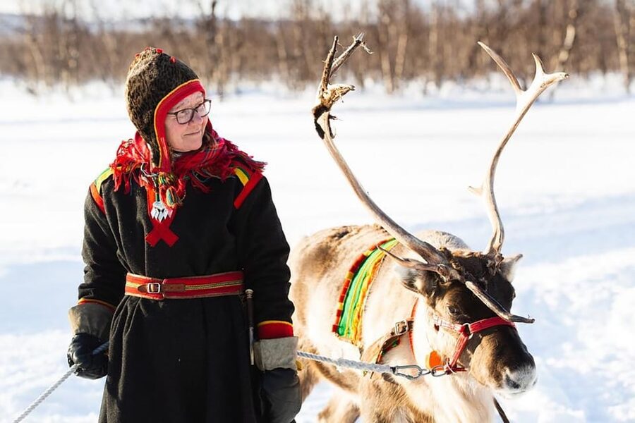 KIRUNA: Sami Reindeer Experience - Traveling from Kiruna to Rávttas: faster than it sounds