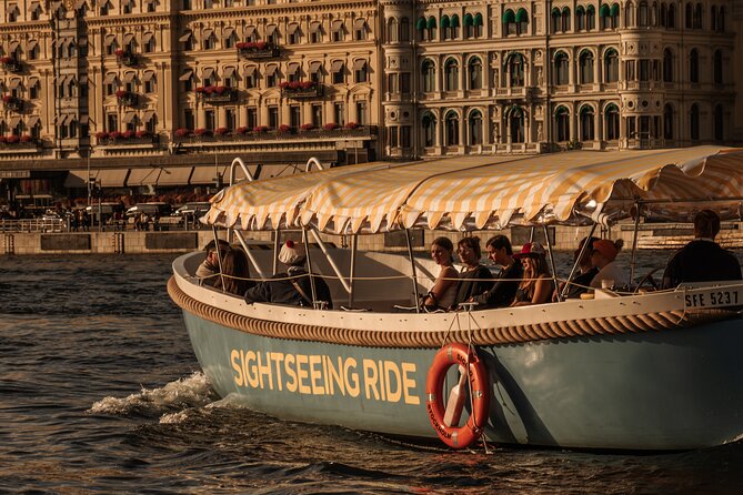 Open Electric Boat Ride in Stockholm with Live-Guide - Royal Palace to the Riksdag: Big Names, Plus Small-Boat Access