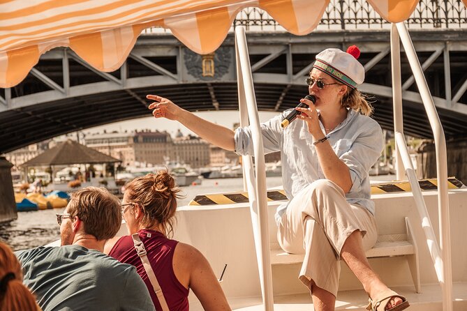 Open Electric Boat Ride in Stockholm with Live-Guide - Where You Board at Skeppsbron and What Comfort Feels Like