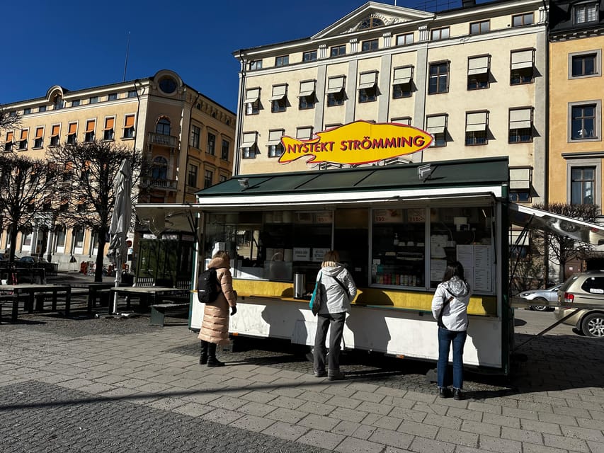 Secret Walking Food Tour Stockholm Old Town - Small Streets, a Royal Palace Exterior, and the Story Between Stops