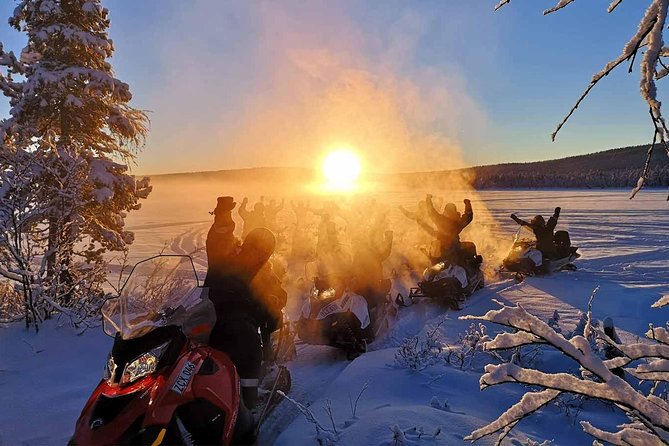 Snowmobile Arctic Adventure - Entering The Snow: Gear Pick-Up and the Forest Start in Kiruna