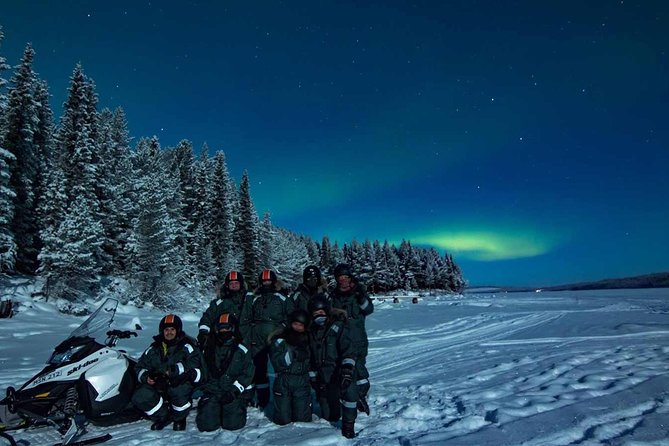Snowmobile Aurora Expedition with dinner - Dinner in a Forest Hut: Reindeer Souvas and Cloudberry Dessert