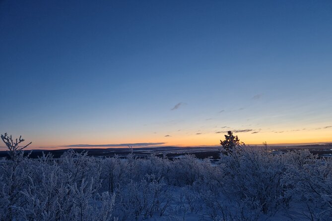 Snowshoe up a Mountain - The Top Break: Hot Berry Juice, Photos, and Timing
