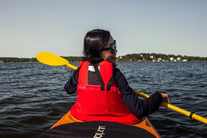 Stockholm: Archipelago Family-Friendly Private Kayaking Tour - Stop 1: Vaxholm Fortress, built for defense, seen from the water