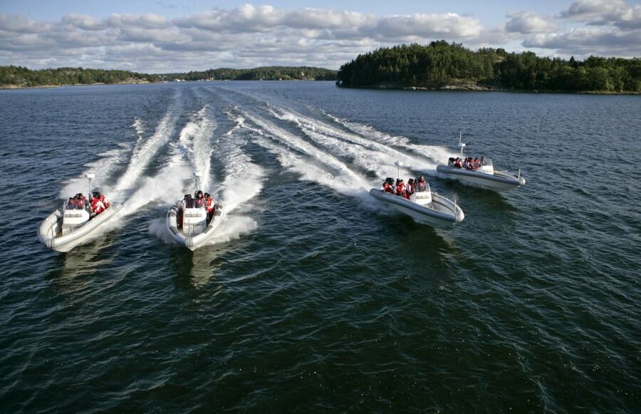 Stockholm Archipelago RIB Speed Boat Tour with Swedish Fika - Meeting at Strandvägen kajplats 17a, plus what to wear for a bumpy ride