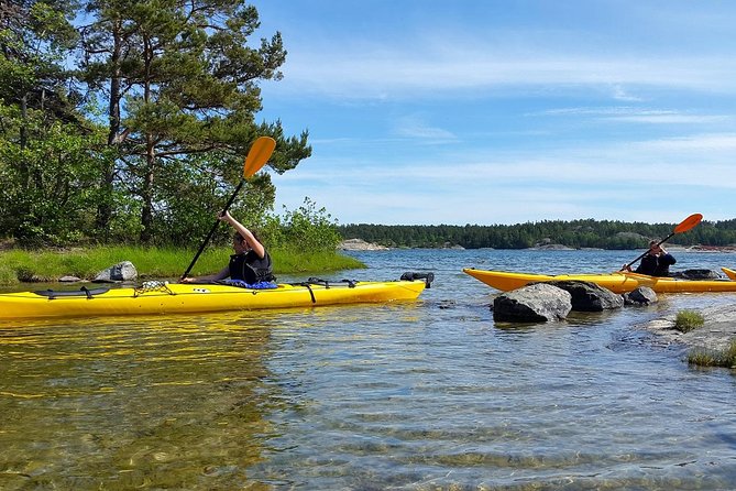 Stockholm Archipelago Tour by Kayak - Lunch on an island: organic food, vegetarian options, and why it’s timed right