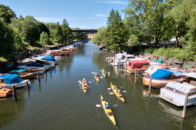 Stockholm City Evening Kayak Tour - Learning the Kayak Without Making It a Stress Test