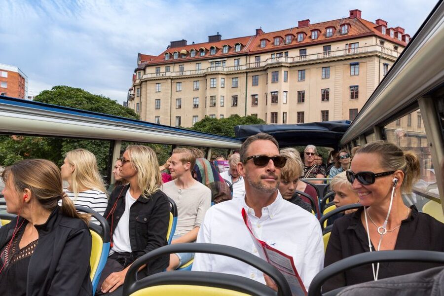 Stockholm: City Sightseeing Hop-On Hop-Off Bus Tour - The optional boat tour: a different view, shorter ride, and one listening problem