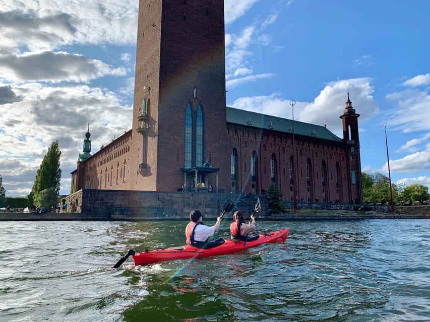 Stockholm: Daytime Kayak Tour in Stockholm City - Paddle time: 2.5 hours on canals, bridges, and calm lanes