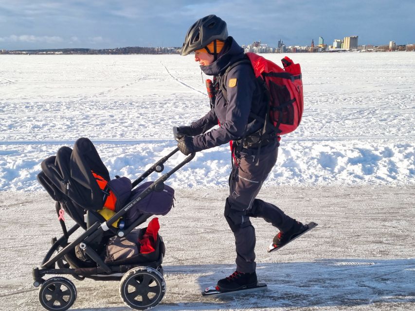 Stockholm: Family Friendly Private Ice Skating Tour & Lunch - Nordic Ice Skating Basics, Then Real Testing on Ice Tracks