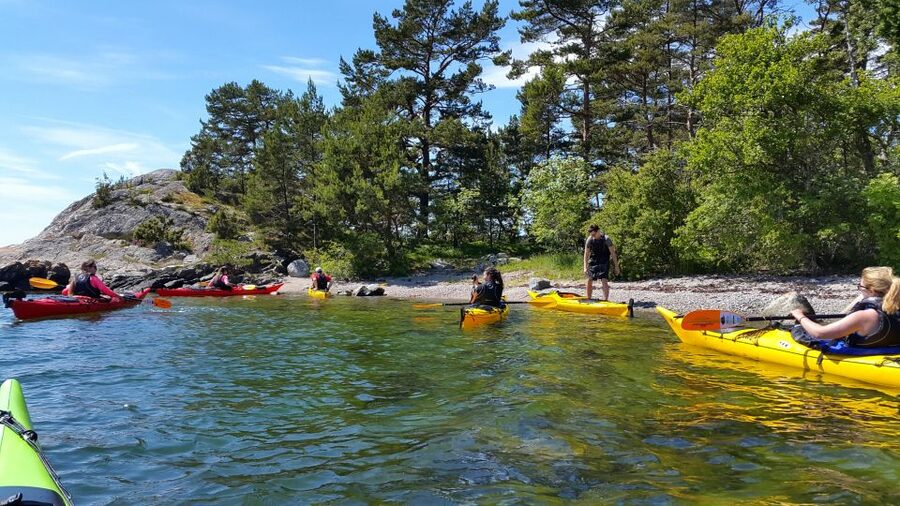 Stockholm: Full-Day Archipelago Kayaking Adventure - Rugged islands, viewpoints on foot, and that cliff-jump option