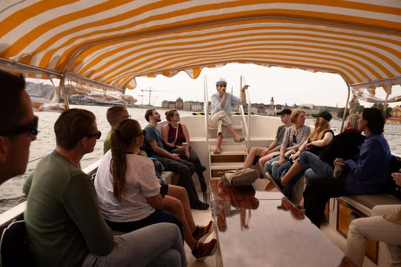 Stockholm: Guided City Sightseeing Open Electric Boat Tour - Key highlights to know before you go