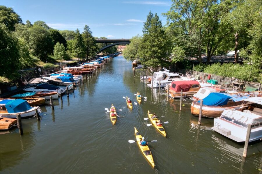 Stockholm: Guided Kayak City Tour & Optional Midsummer Meal - Kayak setup, group size, and the vibe on the water