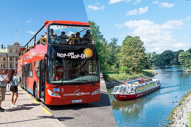 Stockholm Hop-On Hop-Off Bus & Boat Options - How the Red Sightseeing ticket works in 24 or 72 hours