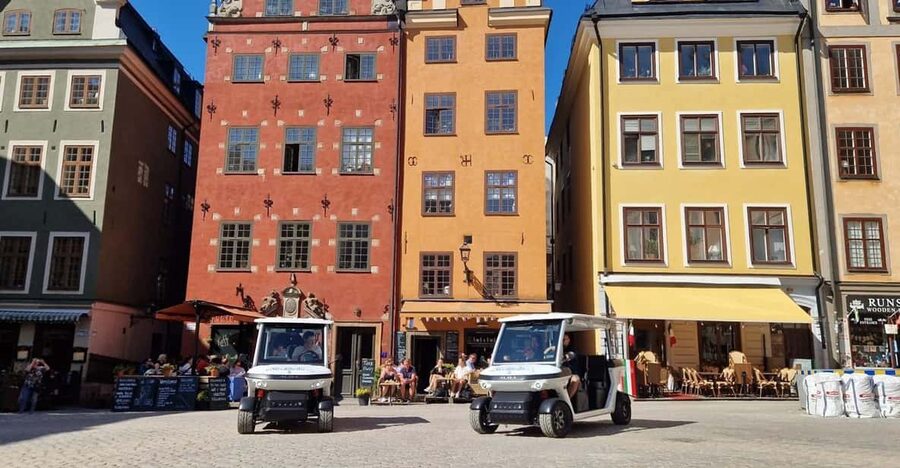 Stockholm Private Golf Cart Tours - Civic Stockholm Without the Power Walk: Parliament, Opera, and Norrmalmstorg