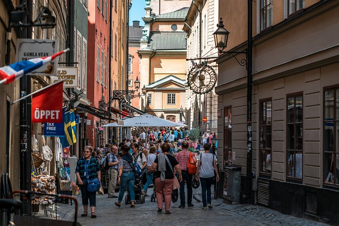 Stockholm's Old Town & Vasa Museum Private Walking Tour - Mårten Trotzigs Grand and Skeppsbron 26: Narrow Lanes To Water Views