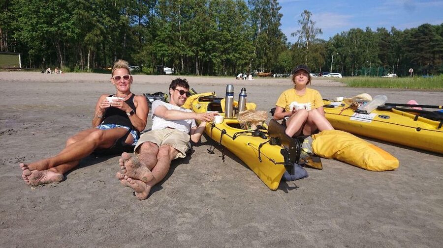 Stockholm: Self Guided Kayak Adventure - Starting at Klara sjö, Close to Central Station