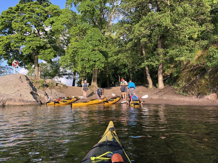 Stockholm: Self Guided Kayak Adventure - What You Get Before You Paddle (Prijon, Paddle, Vests, Spray Deck)