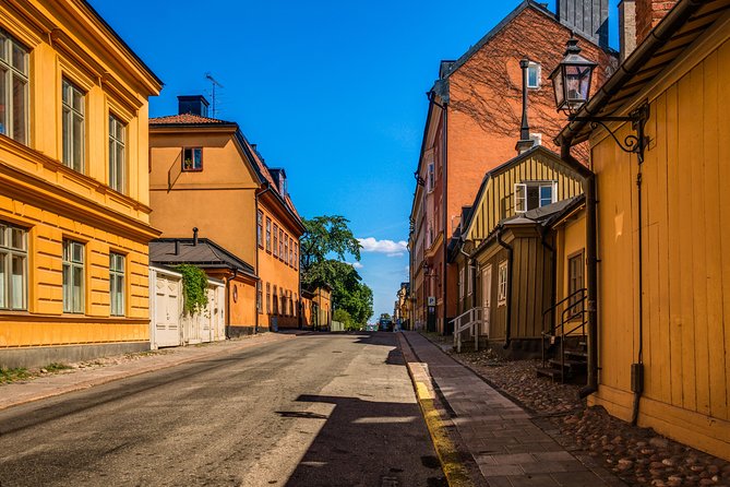 Stockholm Södermalm E Bike Tour - Riding through Södermalm: SoFo energy and broader Söder street character