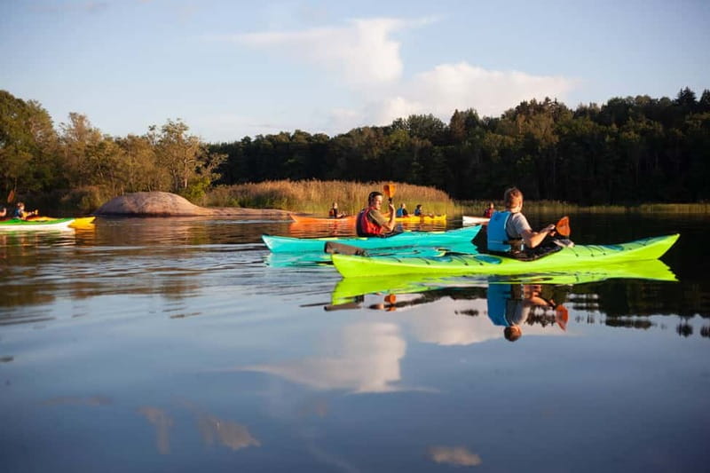 Stockholm: Sunset Archipelago Kayaking & Toast on the Water - The guided route: gliding near Stockholm’s waterlines