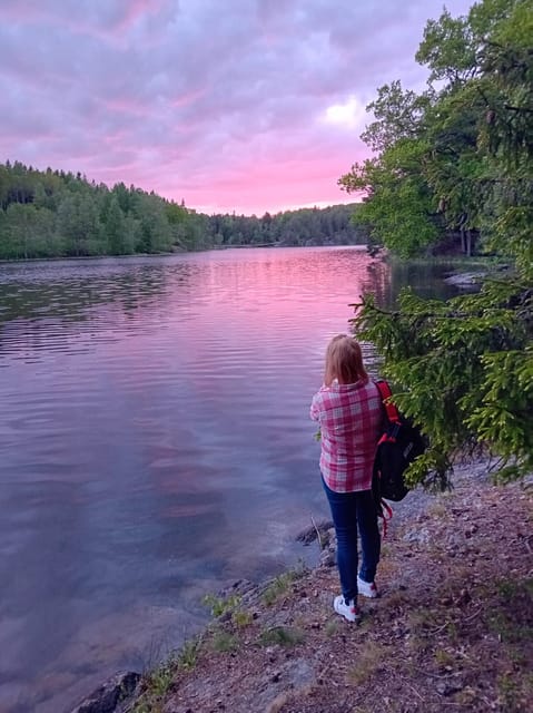 Stockholm: Sunset Hike in Tyresta National Park with Meal - Price and value: $144 for a guide, transit, and a real meal