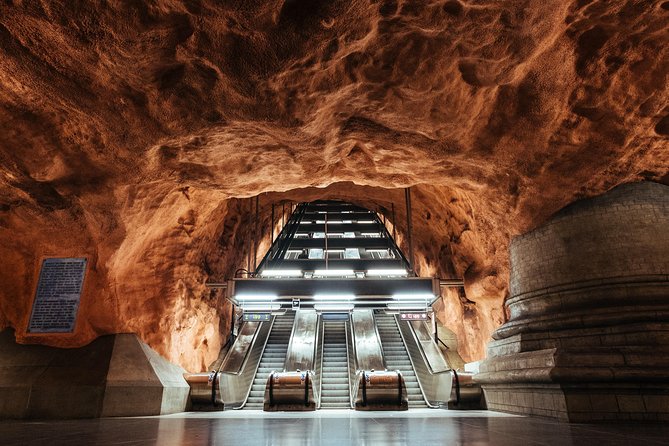 Stockholm: Underground Metro Art Ride with a Local - Siri Derkert and the Olympic Games homage