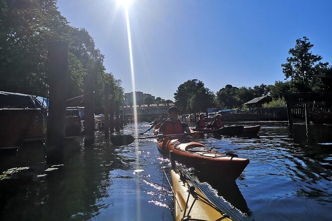 Sunset Kayak Tour in Central Stockholm and Swedish Fika - Swedish fika on the water: organic picnic, tea, coffee, and timing