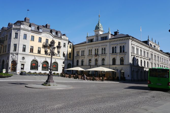 Uppsala Must See 2h city walk - 2h tour of all big attractions! - Carolina Rediviva University Library and the Silver Bible in gothic language