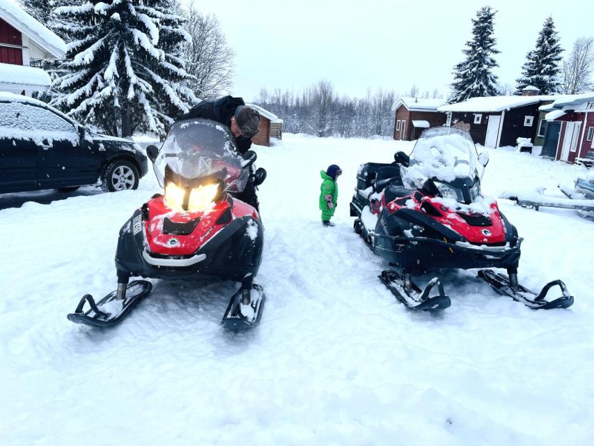 Wilderness Tour with Snowmobile & Ice Fishing - Ice fishing for arctic char, plus the firewood challenge