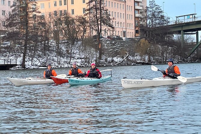 Winter Kayak Tour in Stockholm City (Dry Suit Kayaking) - Getting Started at LEK MER: Smooth Paddling in 30 Minutes